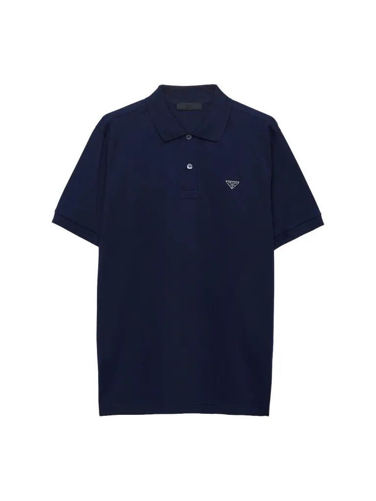 Prada Men's Piqué Polo Shirt