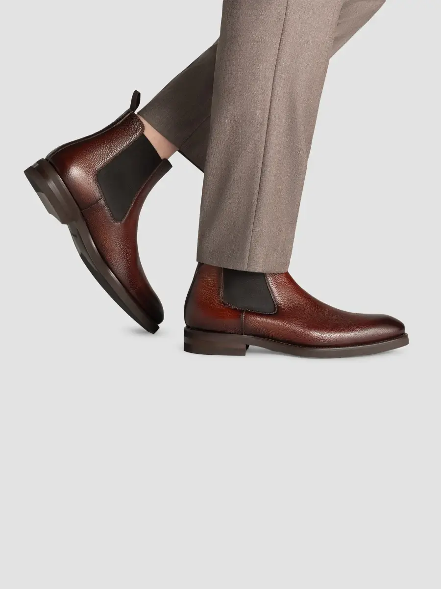 Magnanni Men's Lonny Leather Chelsea Boots | Thumbnail 2 Magnanni Men's Lonny Leather Chelsea Boots | Thumbnail 2