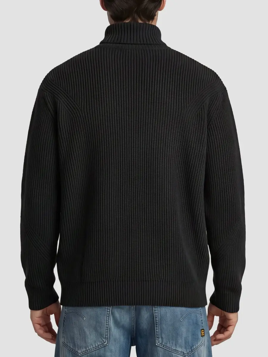 G-Star Men's Moto Wool Knit Relaxed-Fit Sweater | Thumbnail 3 G-Star Men's Moto Wool Knit Relaxed-Fit Sweater | Thumbnail 3