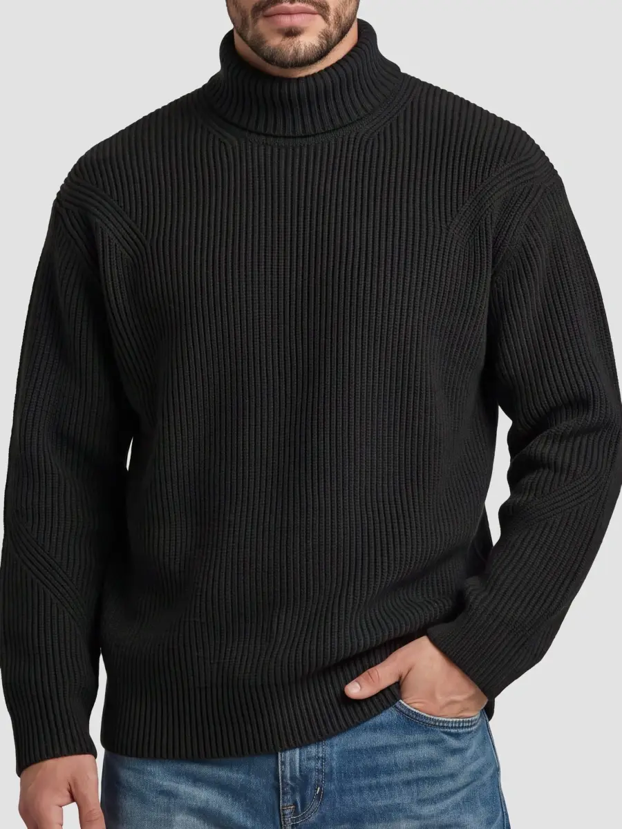 G-Star Men's Moto Wool Knit Relaxed-Fit Sweater | Thumbnail 4 G-Star Men's Moto Wool Knit Relaxed-Fit Sweater | Thumbnail 4