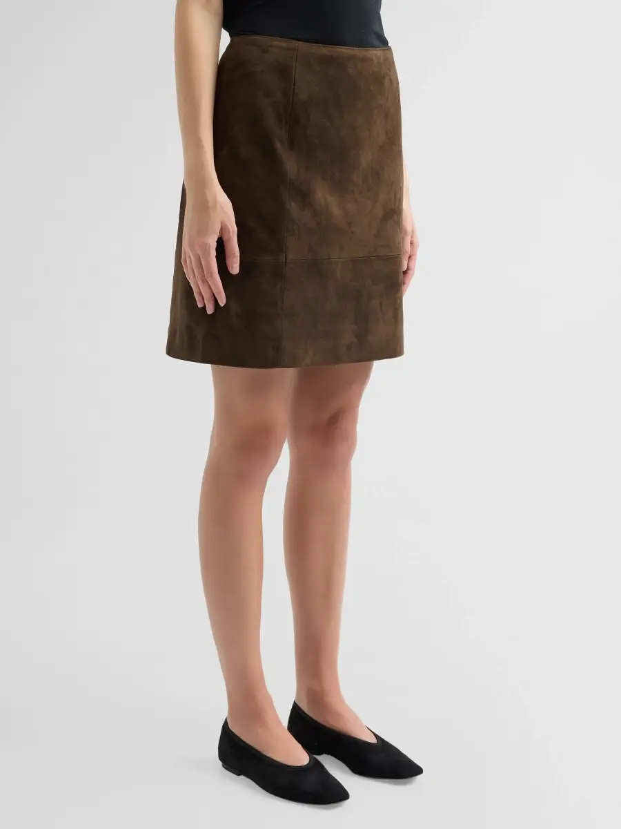 ARMA Women's Delore Gritty Suede Mini Skirt | Thumbnail 4 ARMA Women's Delore Gritty Suede Mini Skirt | Thumbnail 4