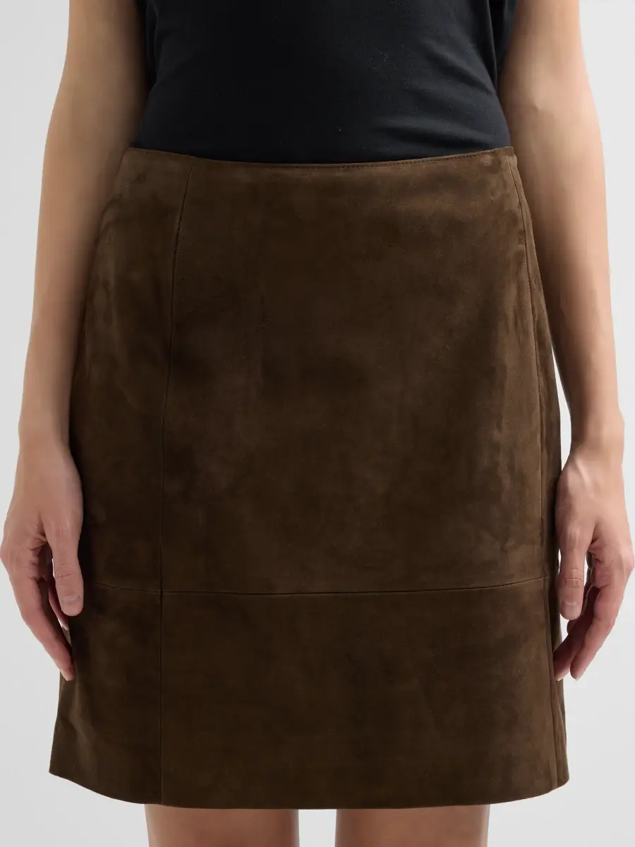 ARMA Women's Delore Gritty Suede Mini Skirt | Thumbnail 5 ARMA Women's Delore Gritty Suede Mini Skirt | Thumbnail 5