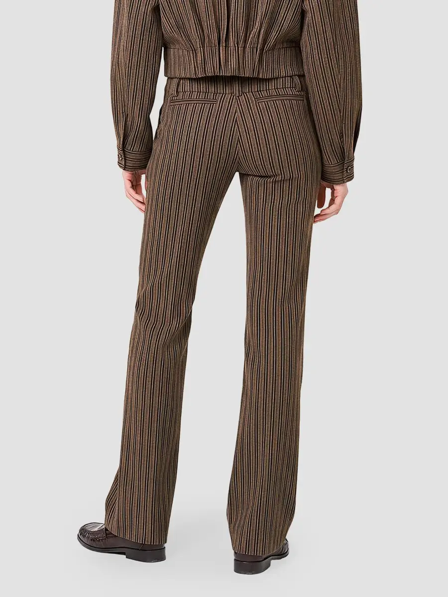 Nicholas the Label Women's Willow Striped Slim Boot-Leg Pants | Thumbnail 3 Nicholas the Label Women's Willow Striped Slim Boot-Leg Pants | Thumbnail 3