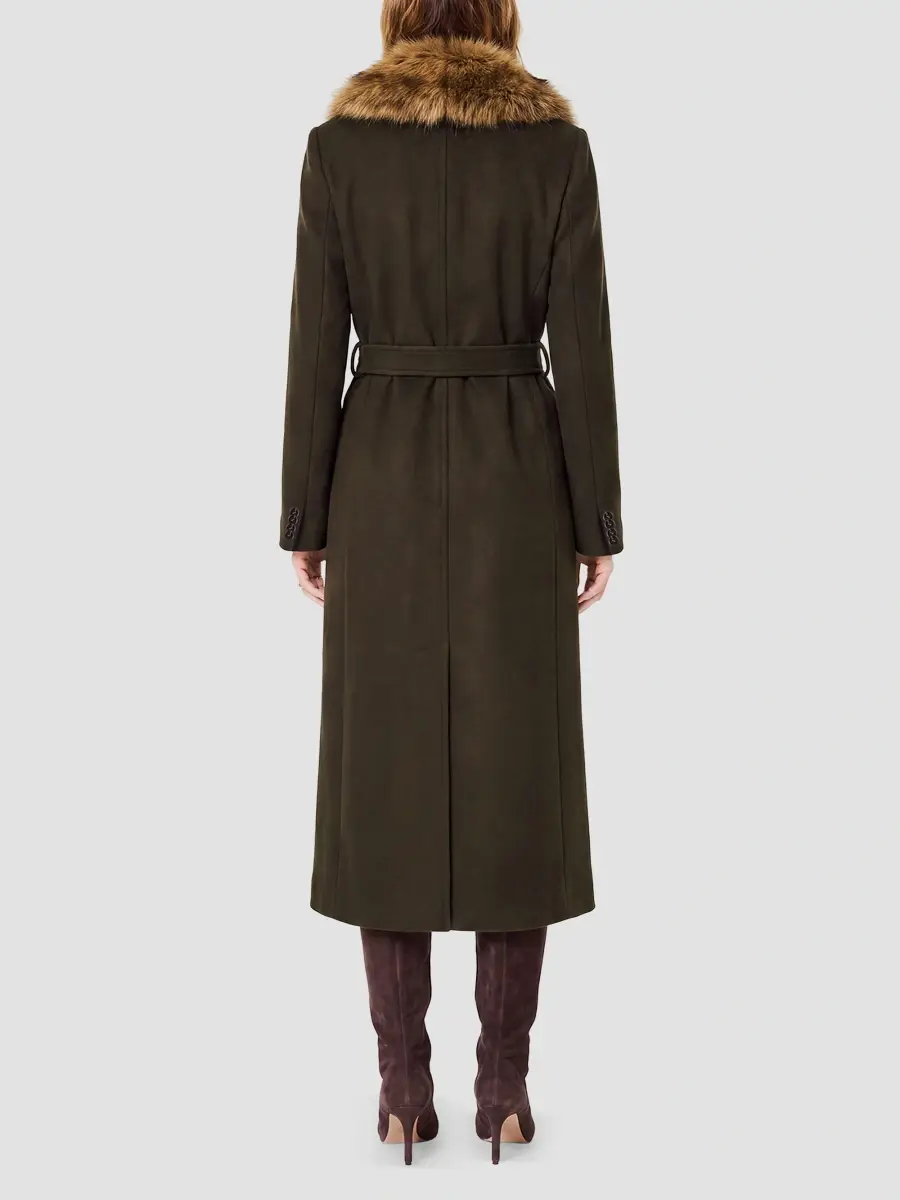 Nicholas the Label Women's Mae Faux Fur-Trimmed Coat | Thumbnail 3 Nicholas the Label Women's Mae Faux Fur-Trimmed Coat | Thumbnail 3