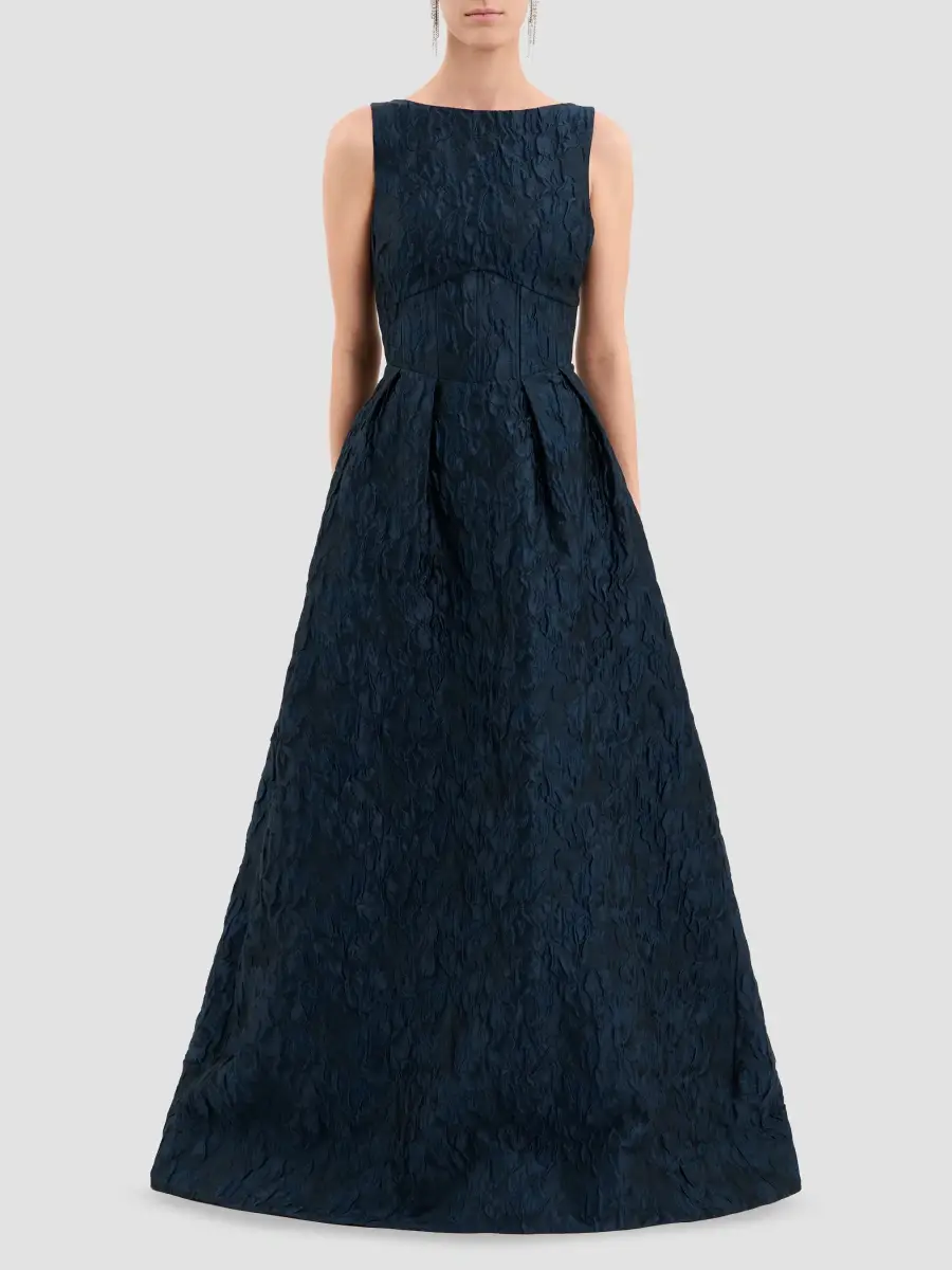 Rebecca Vallance Women's Cascades Jacquard Gown | Thumbnail 2 Rebecca Vallance Women's Cascades Jacquard Gown | Thumbnail 2