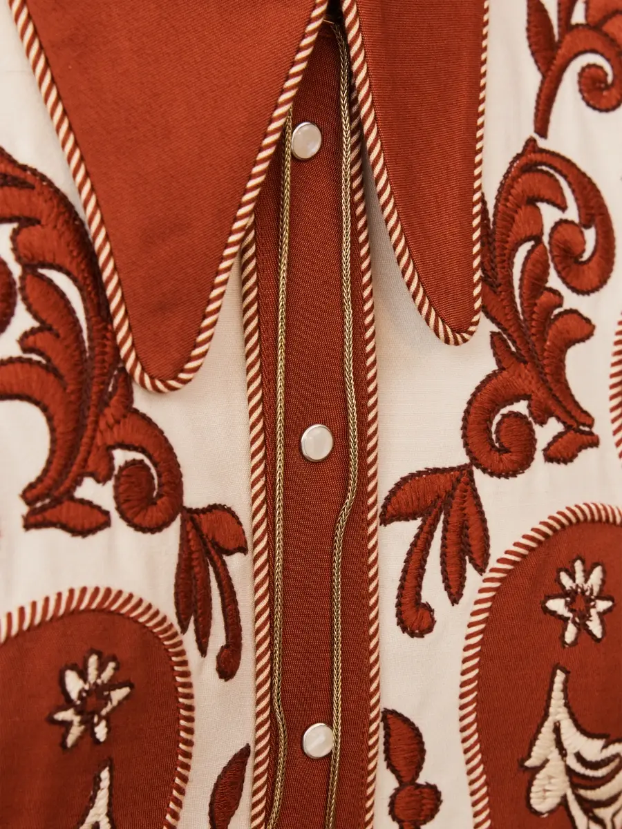 ALÉMAIS Women's Duke Western-Embroidered Shirt | Thumbnail 5 ALÉMAIS Women's Duke Western-Embroidered Shirt | Thumbnail 5