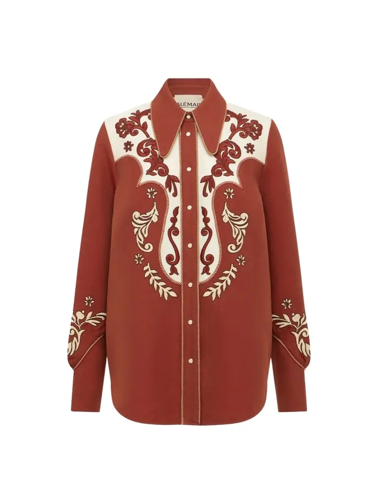 Women's Duke Western-Embroidered Shirt Women's Duke Western-Embroidered Shirt