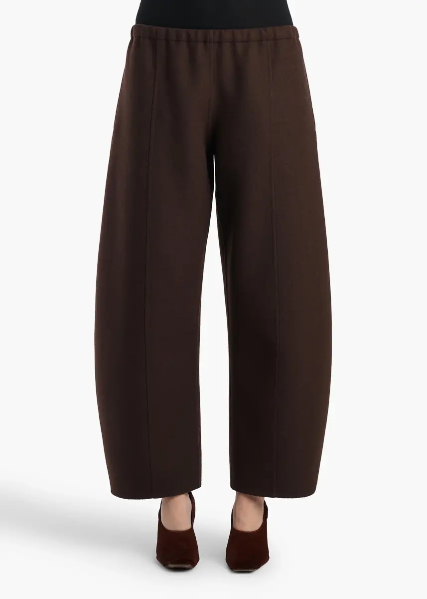 Khaite Clover Pant In Dark Brown | Thumbnail 3 Khaite Clover Pant In Dark Brown | Thumbnail 3