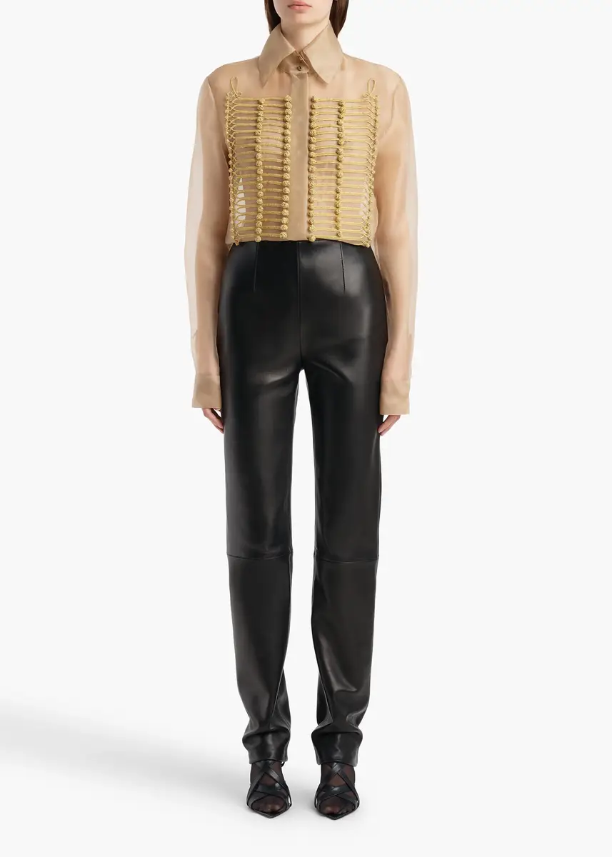 Khaite Ivy Top In Beige | Thumbnail 2 Khaite Ivy Top In Beige | Thumbnail 2