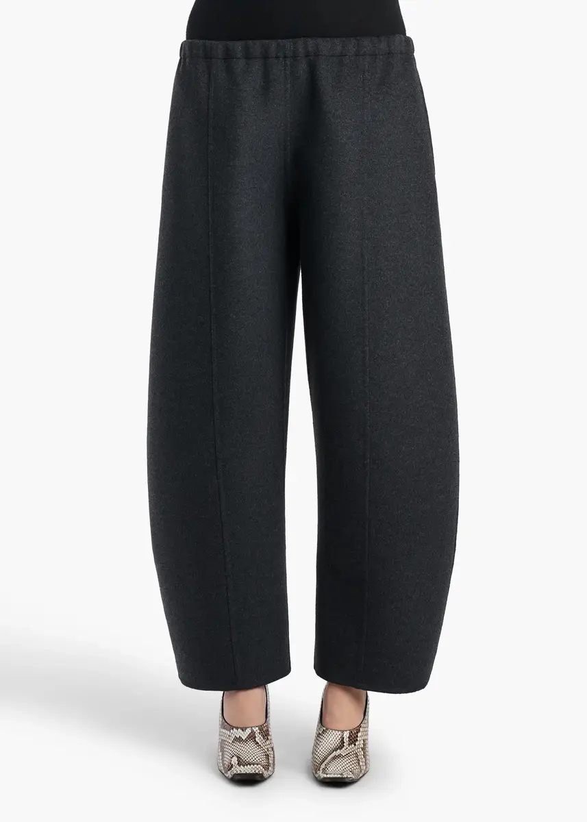 Khaite Clover Pant In Charcoal | Thumbnail 3 Khaite Clover Pant In Charcoal | Thumbnail 3