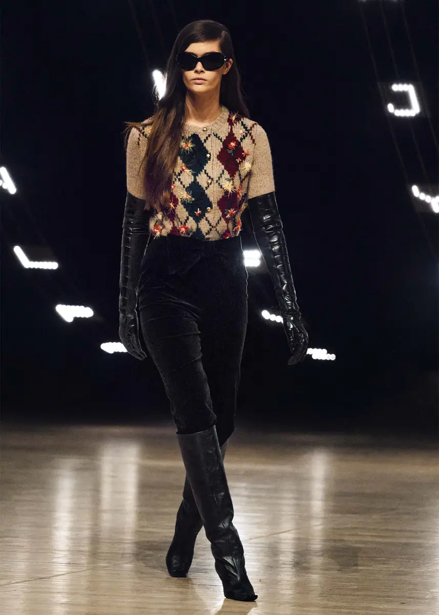 Khaite Marcela Embroidery Cardigan In Primary Multi | Thumbnail 7