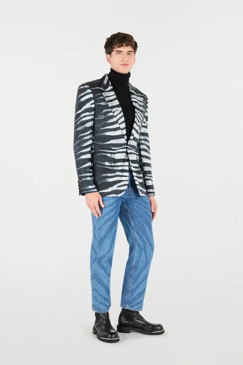 Roberto Cavalli Zebra-Print Blazer | Thumbnail 2 Roberto Cavalli Zebra-Print Blazer | Thumbnail 2