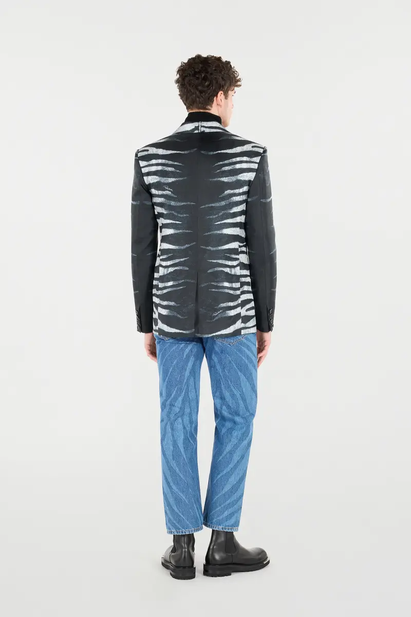 Roberto Cavalli Zebra-Print Blazer | Thumbnail 3 Roberto Cavalli Zebra-Print Blazer | Thumbnail 3