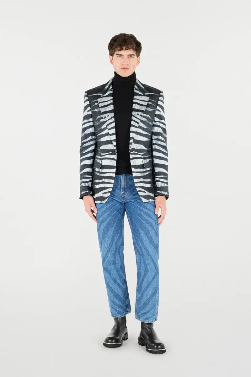 Roberto Cavalli Zebra-Print Blazer | Thumbnail 7 Roberto Cavalli Zebra-Print Blazer | Thumbnail 7