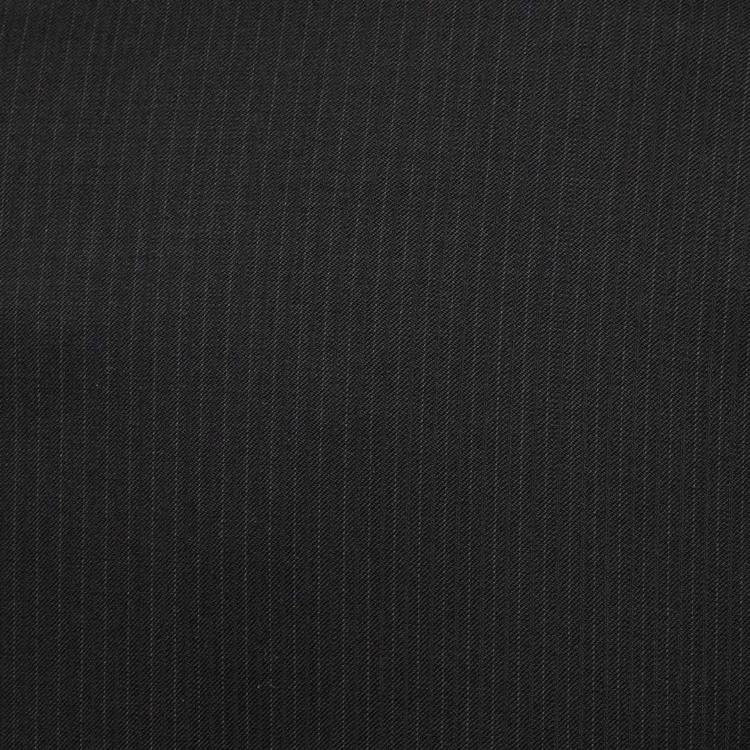 Roberto Cavalli Black Pinstripe Double-Breasted Wool Suit | Thumbnail 4 Roberto Cavalli Black Pinstripe Double-Breasted Wool Suit | Thumbnail 4