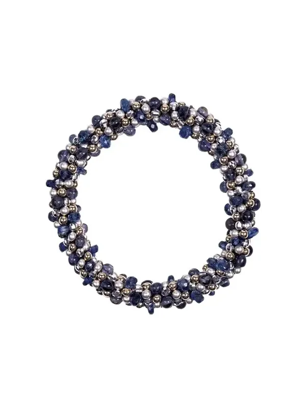 Iolite, Lapis and Kyanite Bracelet
