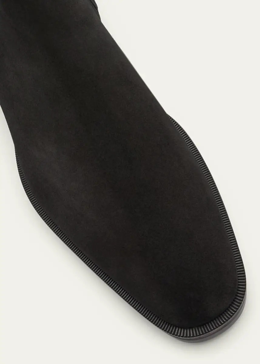 Christian Louboutin Men's Alpinosol Lug Sole Chelsea Boots | Thumbnail 5 Christian Louboutin Men's Alpinosol Lug Sole Chelsea Boots | Thumbnail 5