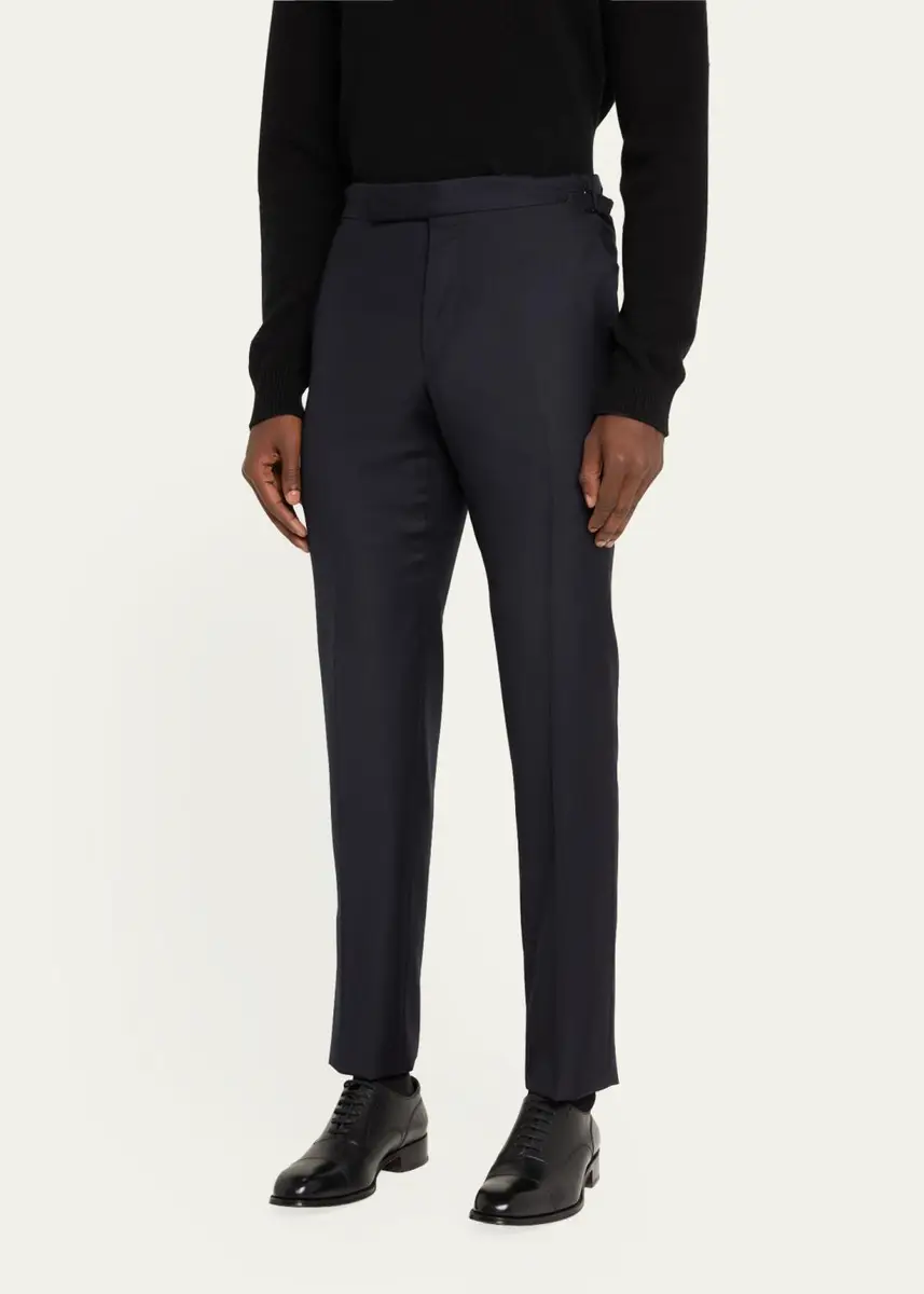 Tom Ford Men's O'Connor Master Twill Trousers | Thumbnail 4