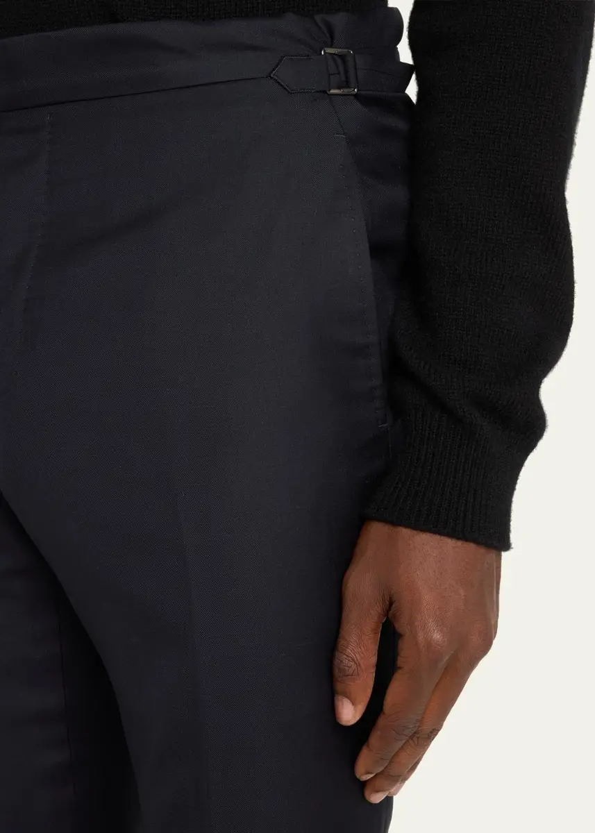 Tom Ford Men's O'Connor Master Twill Trousers | Thumbnail 5