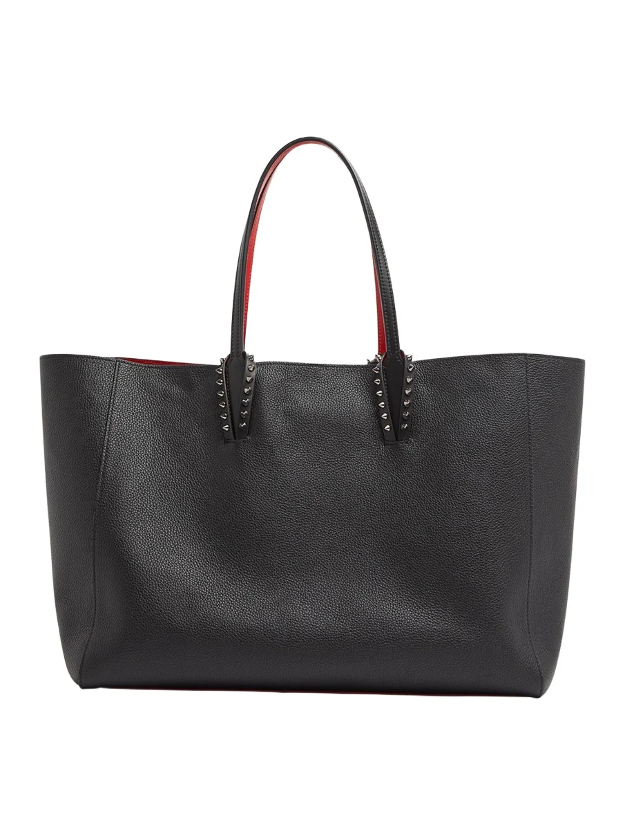 Christian Louboutin Cabata Soft Large Tote Bag in Grained Leather