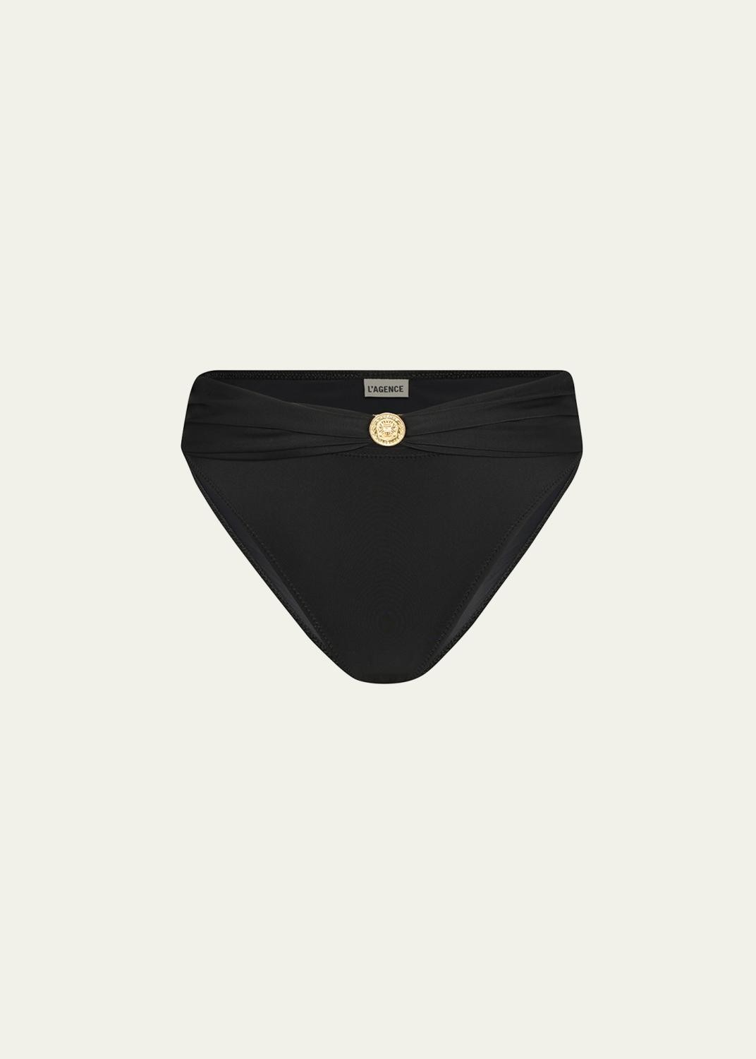 Miya Solid Classic Bikini Bottoms