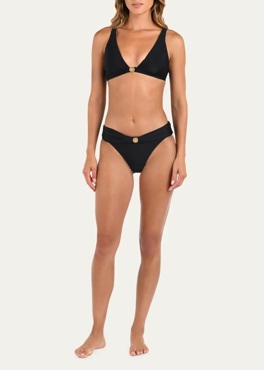 L'Agence Miya Solid Classic Bikini Bottoms | Thumbnail 2 L'Agence Miya Solid Classic Bikini Bottoms | Thumbnail 2