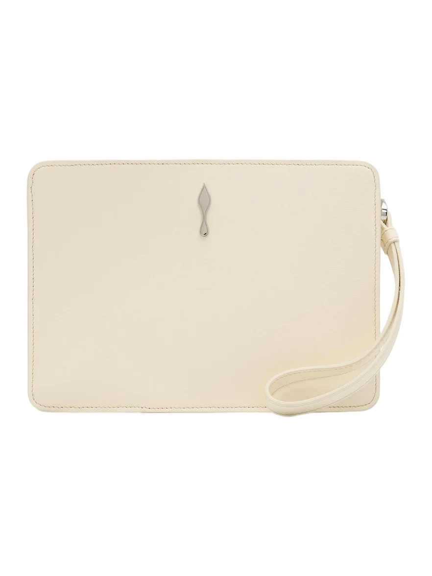 Bettina Small Nappa Leather Wristlet Pouch Bag