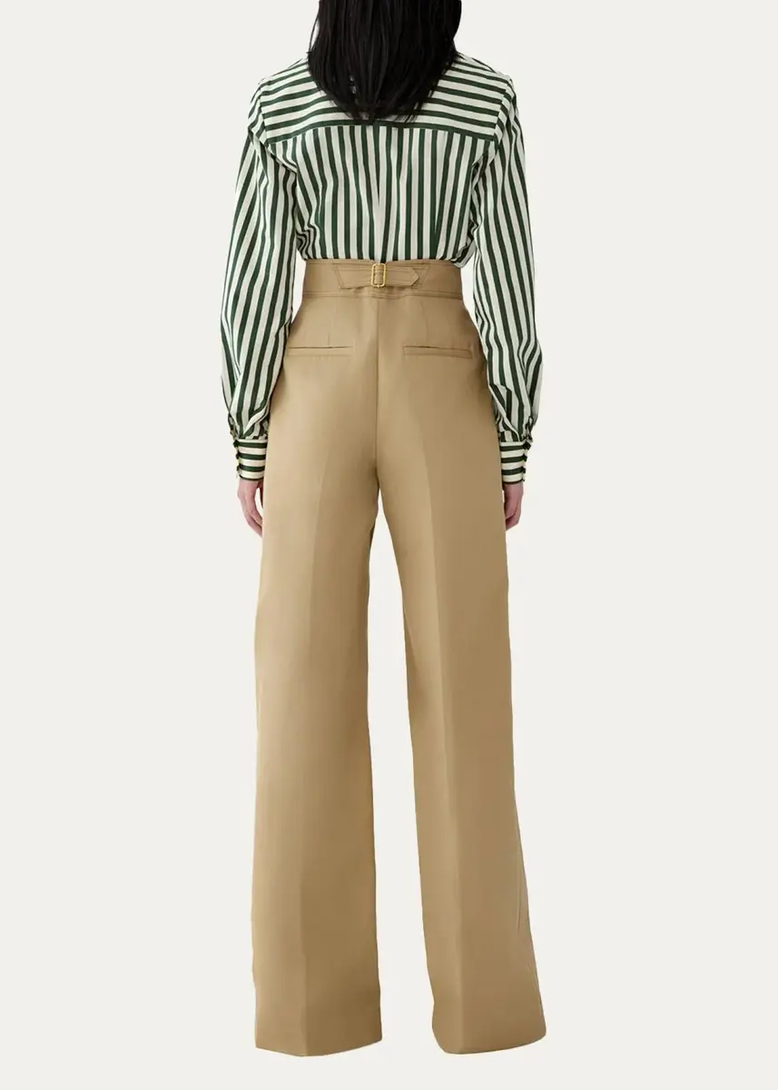 Carolina Herrera Isabella Striped Cotton Shirt | Thumbnail 2