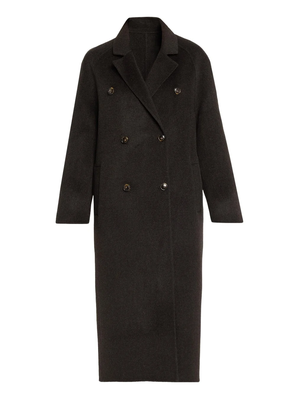 Irvin Wool-Cashmere Double-Breasted Long Coat Irvin Wool-Cashmere Double-Breasted Long Coat
