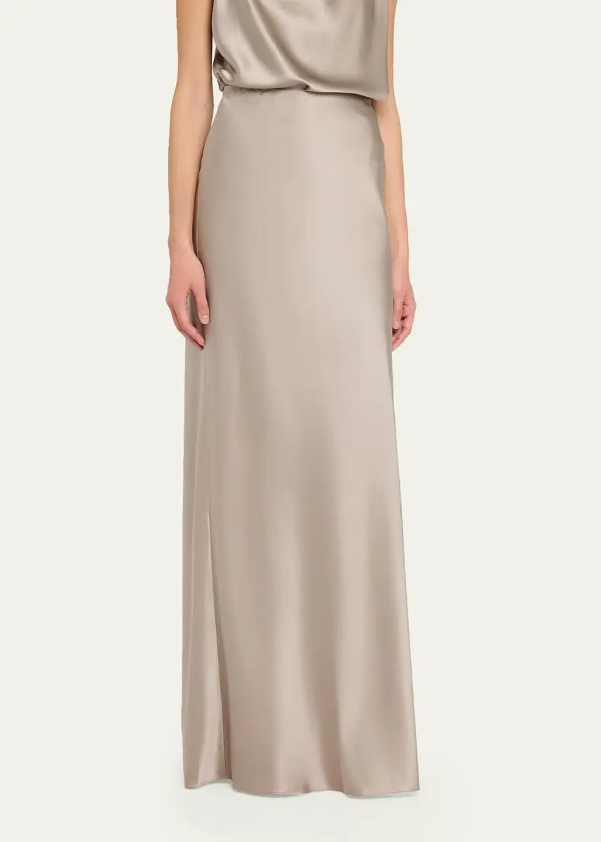Veronica Beard Medina Maxi Slip Skirt | Thumbnail 4 Veronica Beard Medina Maxi Slip Skirt | Thumbnail 4