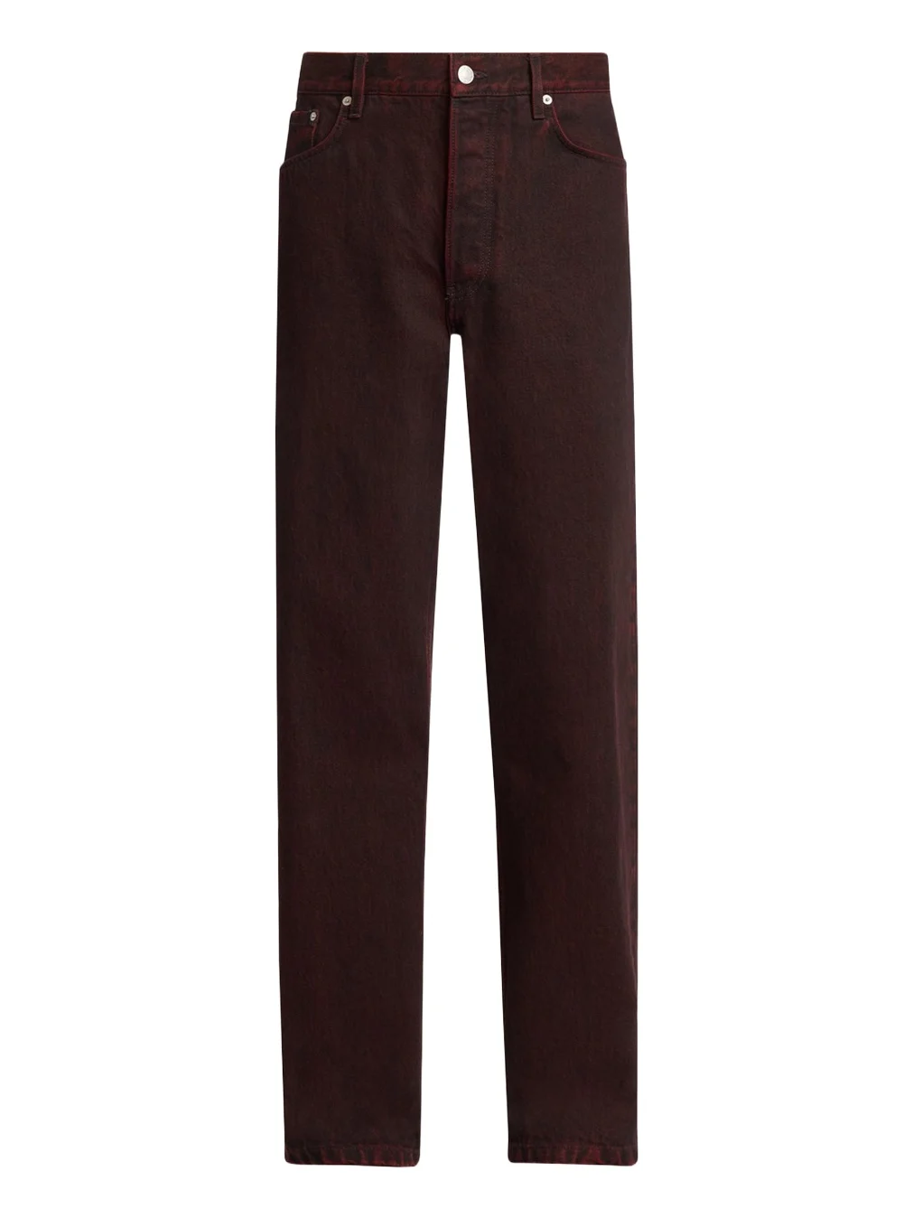 Dries Van Noten Men's Stonewash Straight Leg Five-Pocket Pants