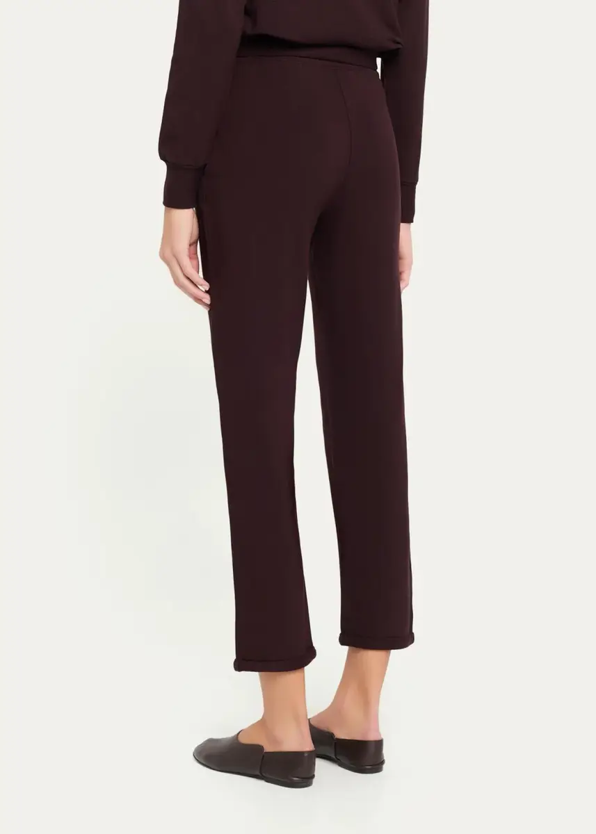 MAJESTIC FILATURES Drawstring French Terry Pants with Rolled Hem | Thumbnail 7