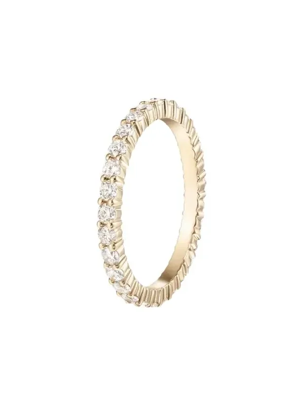 18K Yellow Gold Diamond Thin Sadie Eternity Ring 18K Yellow Gold Diamond Thin Sadie Eternity Ring