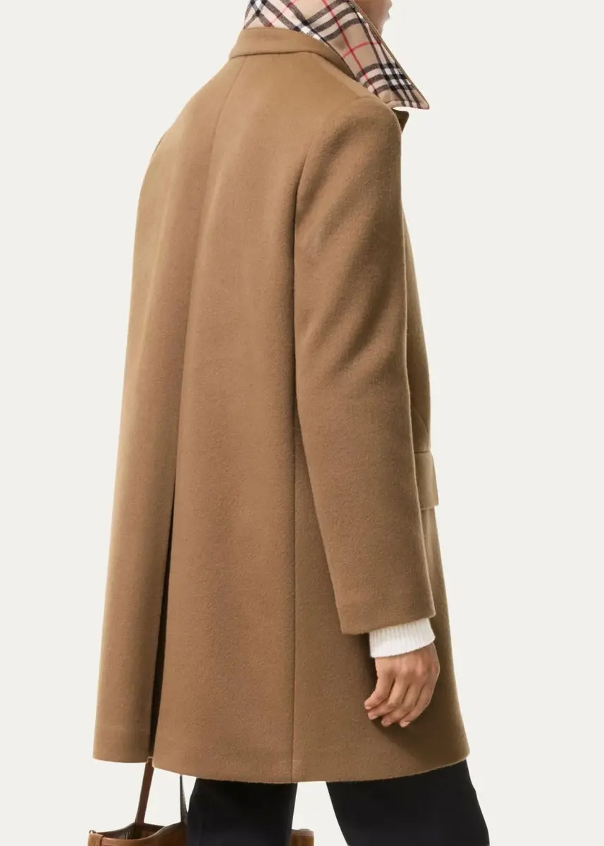 Burberry Gosford Wool-Cashmere Single-Breasted Coat | Thumbnail 3