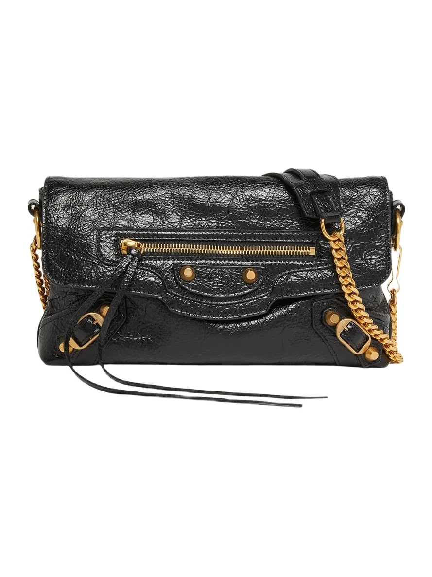 Le City Arena Leather Clutch Bag