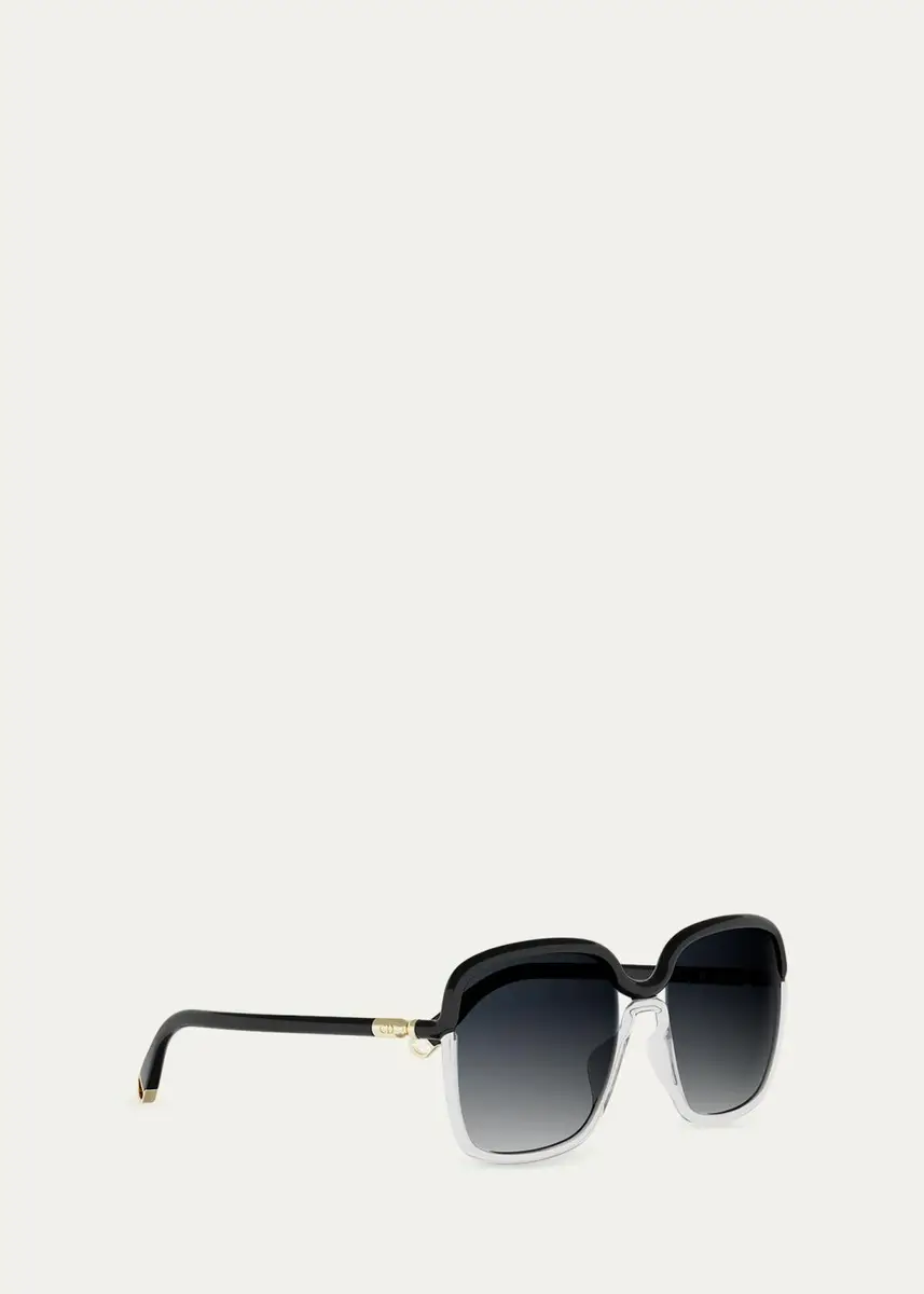Dior Twincolors S1I 56MM Square Sunglasses | Thumbnail 2 Dior Twincolors S1I 56MM Square Sunglasses | Thumbnail 2