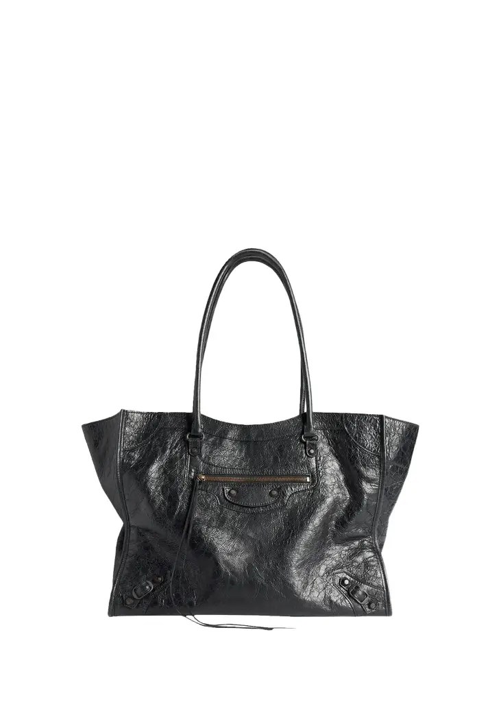 Le City Small Arena Leather Tote Bag Le City Small Arena Leather Tote Bag