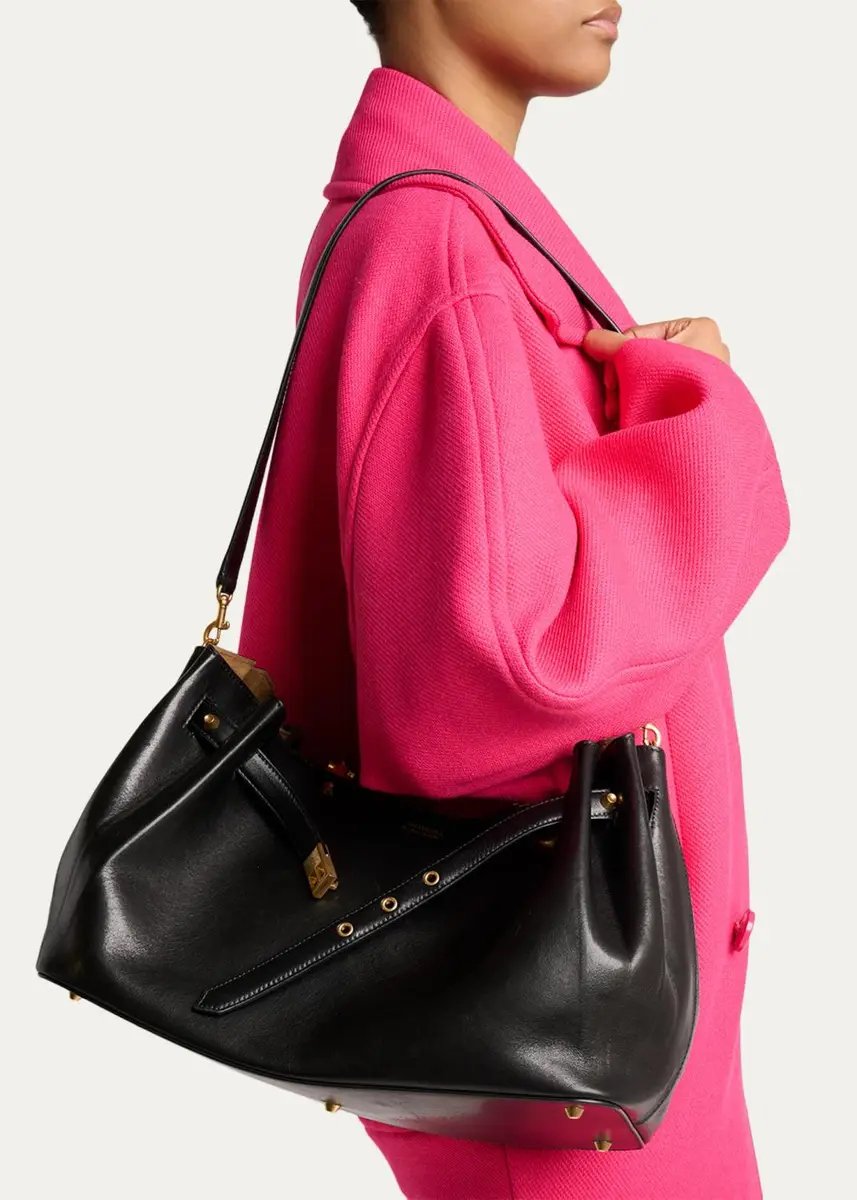 Balenciaga Fan Medium Leather Carryall Bag | Thumbnail 2 Balenciaga Fan Medium Leather Carryall Bag | Thumbnail 2