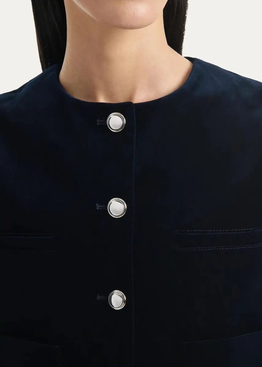 Altuzarra Bernadette Velvet Jacket | Thumbnail 5 Altuzarra Bernadette Velvet Jacket | Thumbnail 5