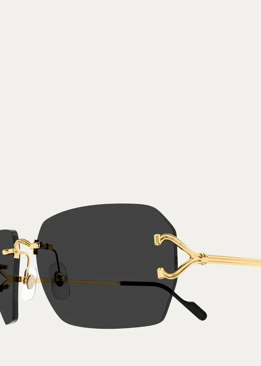 Cartier Motifs De 59MM Square Sunglasses | Thumbnail 3 Cartier Motifs De 59MM Square Sunglasses | Thumbnail 3