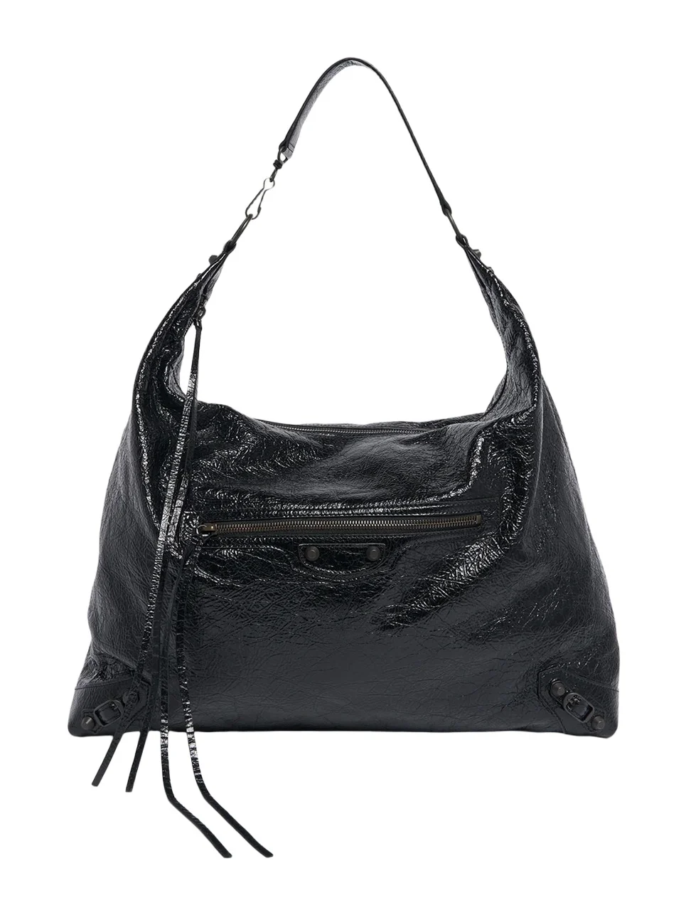 Le City Large Arena Leather Hobo Bag