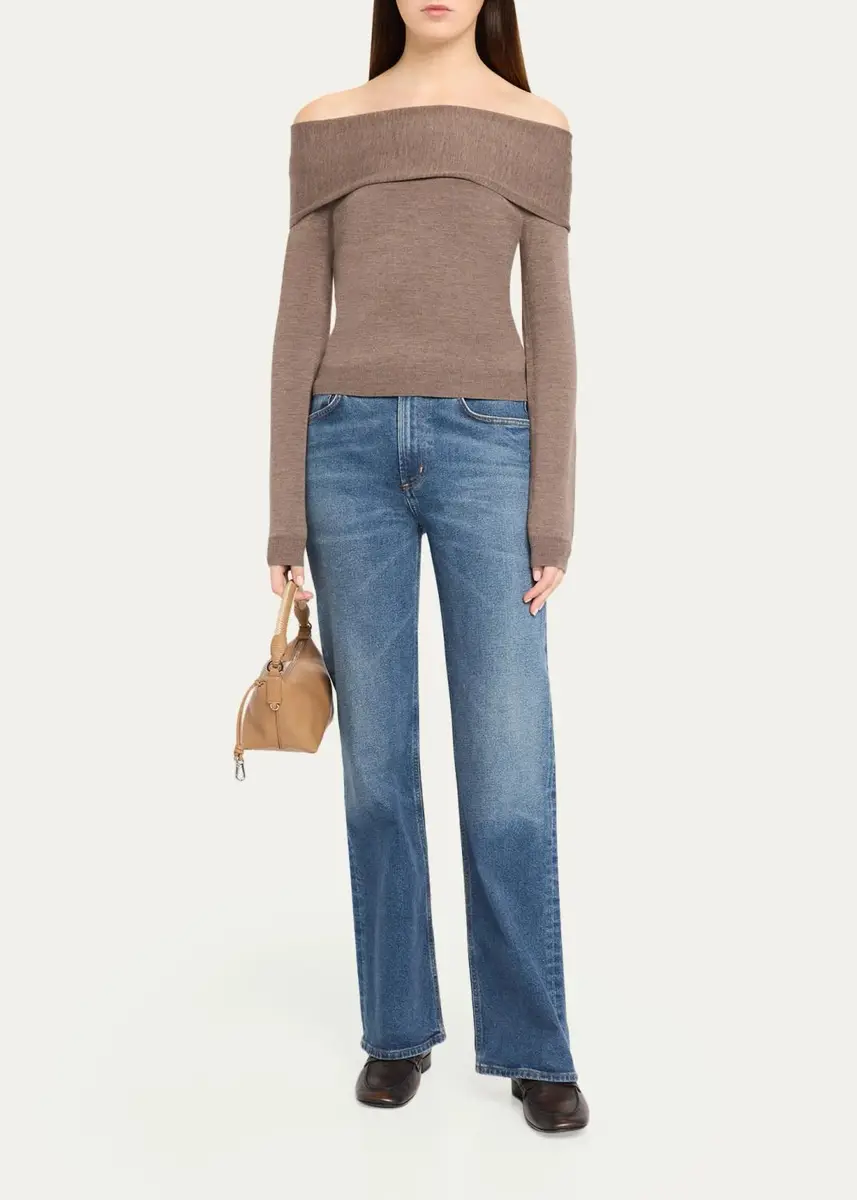 Simkhai Delphia Off-Shoulder Wool Top | Thumbnail 2 Simkhai Delphia Off-Shoulder Wool Top | Thumbnail 2