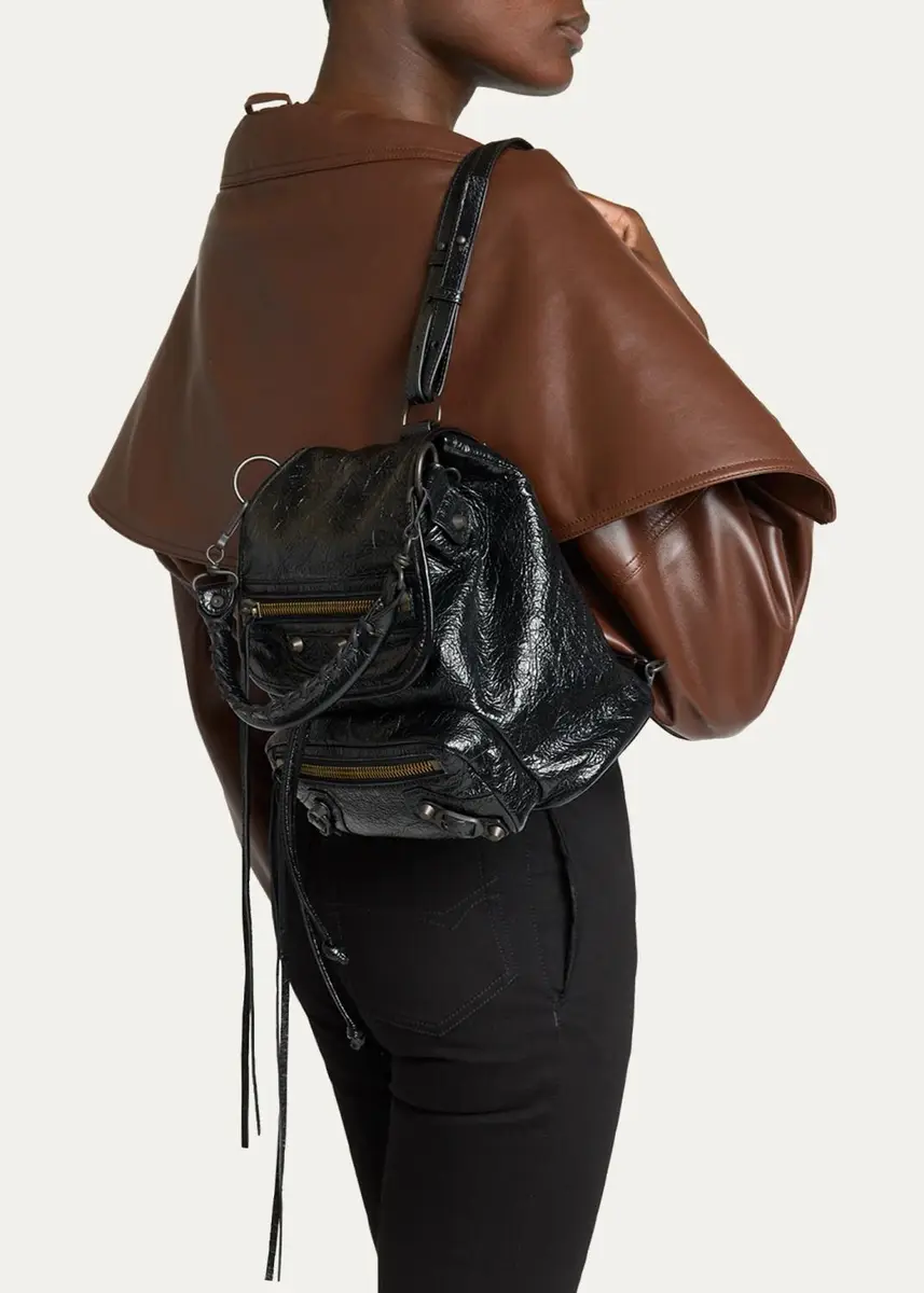 Balenciaga Le City Arena Leather Backpack | Thumbnail 2 Balenciaga Le City Arena Leather Backpack | Thumbnail 2
