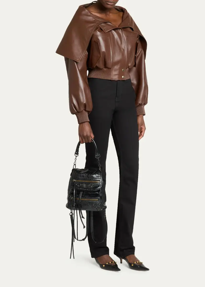 Balenciaga Le City Arena Leather Backpack | Thumbnail 5 Balenciaga Le City Arena Leather Backpack | Thumbnail 5