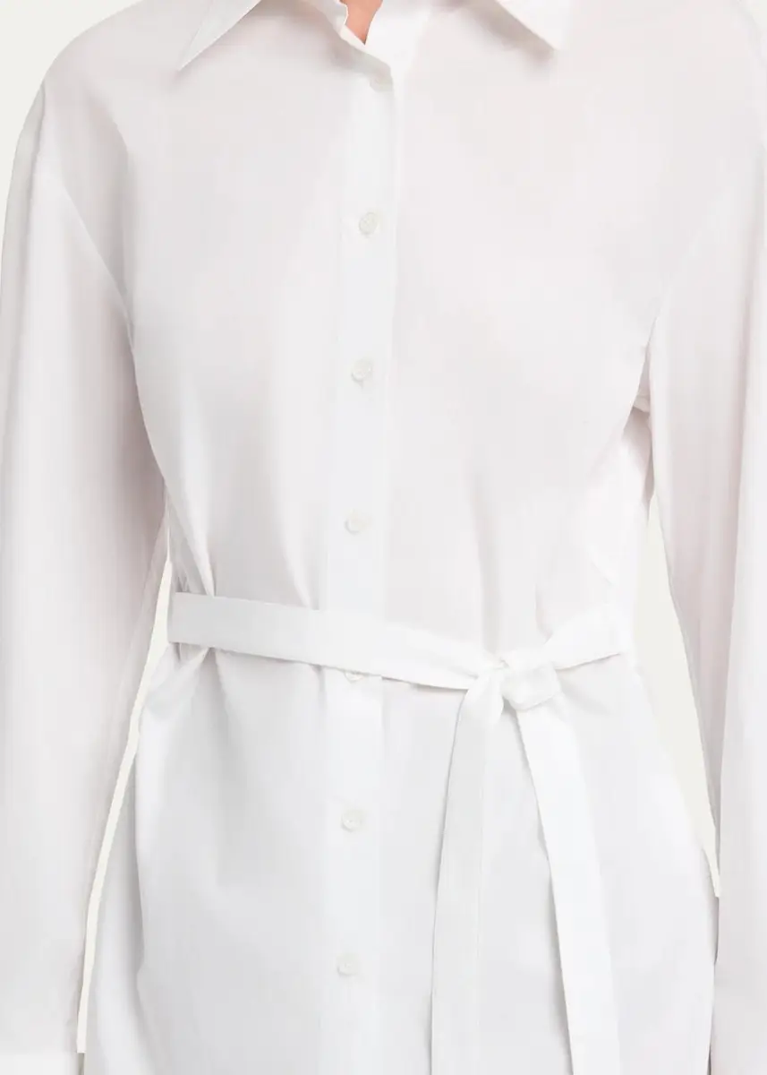 TWP The Night We Met Belted Button-Front Shirt | Thumbnail 5 TWP The Night We Met Belted Button-Front Shirt | Thumbnail 5