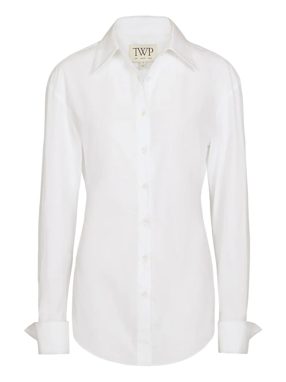 TWP The Night We Met Belted Button-Front Shirt