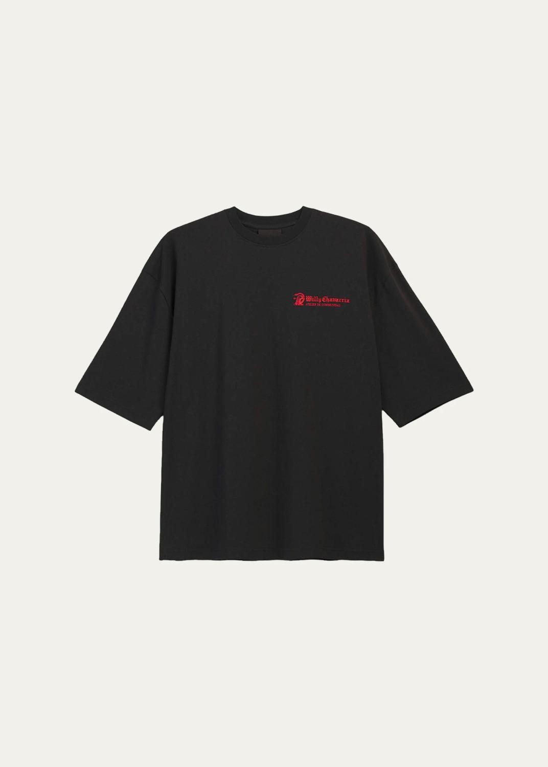 Men's x Willy Chavarria Atelier Cotton T-Shirt Men's x Willy Chavarria Atelier Cotton T-Shirt