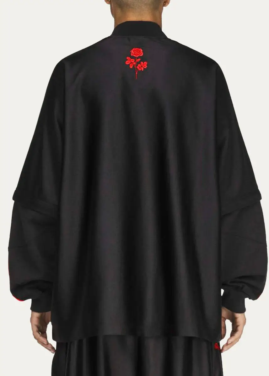Adidas Men's x Willy Chavarria Dazzle Long-Sleeve Jersey | Thumbnail 3 Adidas Men's x Willy Chavarria Dazzle Long-Sleeve Jersey | Thumbnail 3