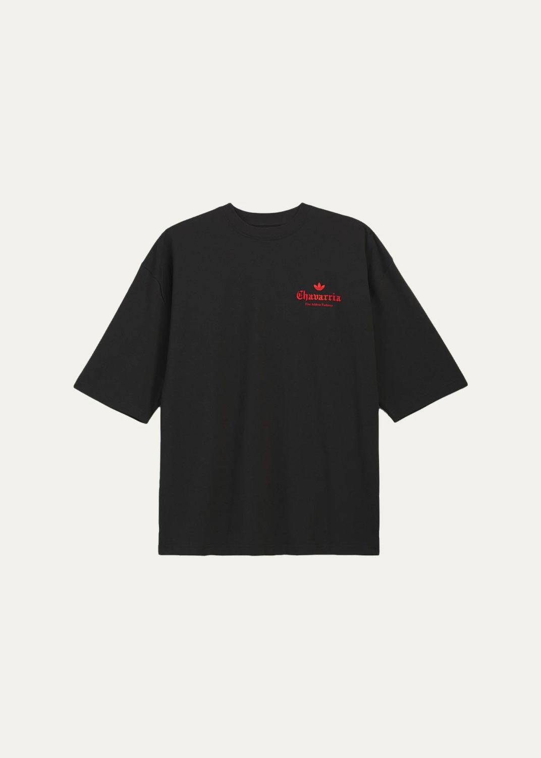 Men's x Willy Chavarria Dark Rose Cotton T-Shirt Men's x Willy Chavarria Dark Rose Cotton T-Shirt
