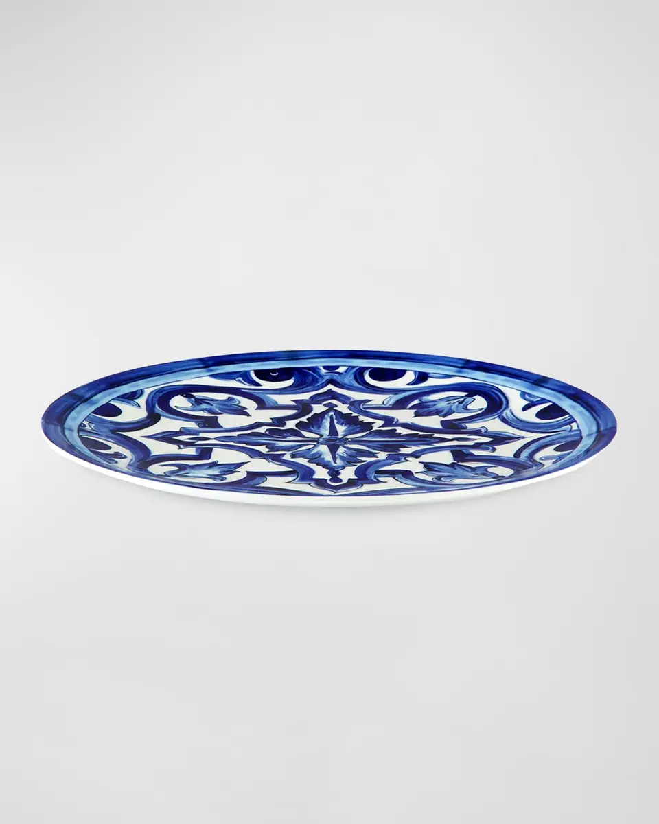 Dolce & Gabbana Casa Blu Mediterraneo Stella Service Plate | Thumbnail 2 Dolce & Gabbana Casa Blu Mediterraneo Stella Service Plate | Thumbnail 2
